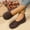 #402-Coffee, variant on Wowcloth Women's Casual Slip-On Flats – Comfortable Breathable Round Toe Design with Solid Color for Spring Summer Everyday Wear