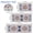 D/3 Pieces, variant on 2 Pieces Rug Set, Non-Slip Mats Soft Kitchen Area Rugs, Suitable for Kitchens, Laundry Rooms, and Hallways (Teal, 20" x 32" + 20"x 48")