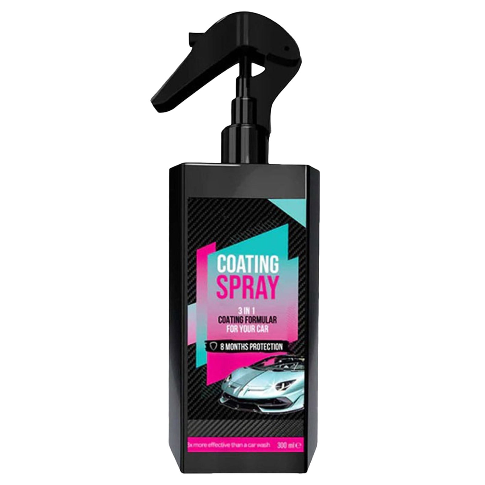 Spray Brillant Turbo Shine Nexa - Formule Nano 3 En 1 - Pour Peinture Métallisée, Nacrée, Mate - 100 Ml