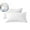 White, variant on Microfiber Queen Bed Pillowcases 2 Pack, Soft Bed Pillow Covers Envelope Closure, Wrinkle, Fade and Stain Resistant