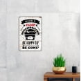 thumbnail image 4 of QIONGQI Funny Welcome to Camp Metal Tin Sign Wall Decor Farmhouse Rustic Camping Signs with Sayings for Home Camper Room Decor Gifts (Wooden Style), 4 of 8