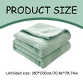thumbnail image 3 of Soft Blankets for Beds, Plush Soft Fleece Throw Blanket Blankets for Bed, Fuzzy Cozy Flannel Blanket Throw for Sofa, Soft Warm Light Weight for Travelling In Spring Summer,70.87 X 78.74 Inch, 3 of 9