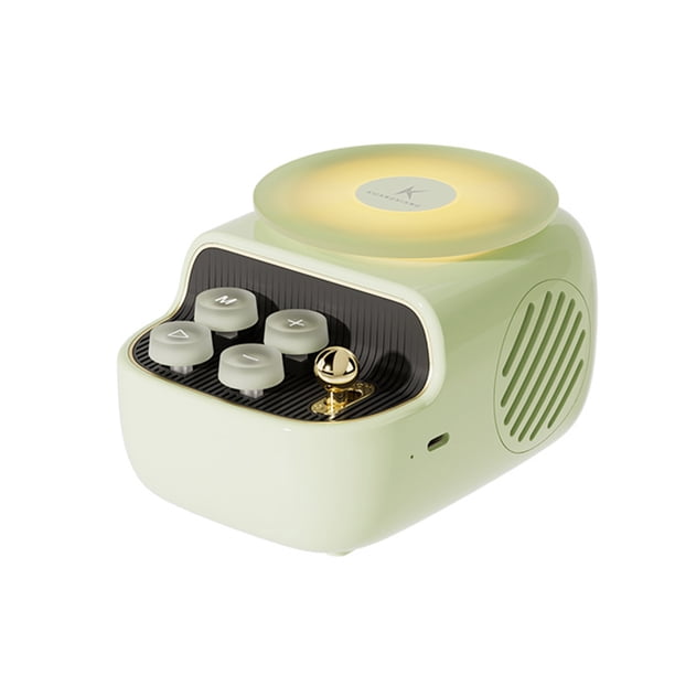 Matsuzay Difusor de aromas Altavoz Bluetooth Para altavoz portátil Bluetooth multifuncional Altavoces Bluetooth Cables de audio/vídeo Verde claro