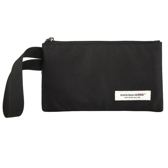 EeaseMX Bolso de mano para hombre, de lona, informal, tipo sobre, de 21 x 12 cm, color aleatorio