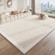 thumbnail image 1 of Japanese Style Living Room Decoration Plush Rug Light Luxury Rugs for Bedroom Thicken Non-slip Mat Home Cream Cloakroom Carpet My Lux Decor Round, 1 of 14