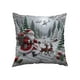 thumbnail image 2 of Decoraciones navideñas, adornos navideños, regalos navideños, funda de almohada navideña impresa para el día de Navidad, funda de almohada decorativa para el hogar, funda de almohada de felpa corta co, 2 of 6
