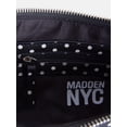 thumbnail image 4 of Madden NYC Women's Curved Baguette Shoulder Bag, Black and White, 4 of 6