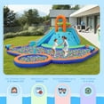 thumbnail image 4 of Outsunny 4 in 1 Kids Bounce House w/ Slide, Pool, Blower for 3-8 Years, 4 of 9