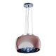 thumbnail image 1 of Lampara Colgante De Cristal Rosa, 1 of 4