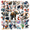4A, variant on cartoon Elephant Stickers, Waterproof Elephant Sticker for Water Bottle Laptop Phone Cases Planner Skateboard Luggage Helmet Party Favor Decor, Ideal for Adults Teens Teacher Rewards