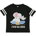thumbnail image 3 of Inktastic I Love My Big Sister Cute Elephants with Moon and Stars Boys or Girls Toddler T-Shirt, 3 of 5