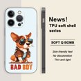 thumbnail image 1 of Funda para teléfono con diseño de dibujos animados de doble capa mate única y colorida para iPhone 15 Pro Max 14 13 12 Pro 11, 1 of 4