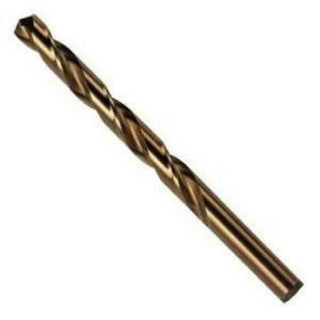 - Hanson 63116 Cobalt High Speed Steel Fractional Straight Shank Jobber Length Drill Bit - 1/4
