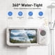 thumbnail image 2 of Shower Phone Holder with Wireless Bluetooth Speaker, Upgrade Shower Phone Holder Waterproof, 360° Rotation Shower Phones Holder Speaker, Angle Adjustable, Enhanced Sound Quality (White), 2 of 8