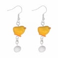 thumbnail image 1 of Un par de pendientes de Pascua de pollo y huevo Pendientes Pendientes Holiday Wear Joyería Regalo, 1 of 2