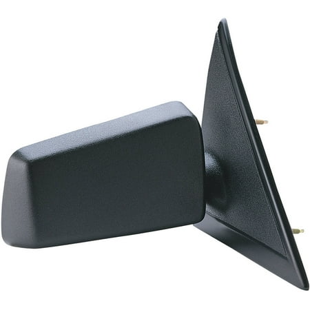 62005G - Fit System Passenger Side Mirror for 94-99 Chevy S10 Pick Up, GMC Sonoma Pick-Up, black, non-foldaway, Manual