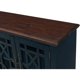 thumbnail image 3 of 63" W X 35" H Tv Cabinet Palisades TV Stand Catalina Blue With Coffee Top Freight Free Living Room Furniture Home My Lux Decor Round, 3 of 6