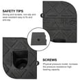 thumbnail image 3 of Luxshiny 10Pcs Plastic Driveway Ramp Triangular Ramp for Moving Across Steps, 3 of 8