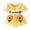 Yellow, variant on Akiihool Short Sleeve Onesies Girl Baby-Girls Short-Sleeve Bodysuit (Yellow,0-3 Months)