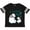Football Black and White, variant on Inktastic My Godfather Loves Me- cute polar bears Boys or Girls Toddler T-Shirt