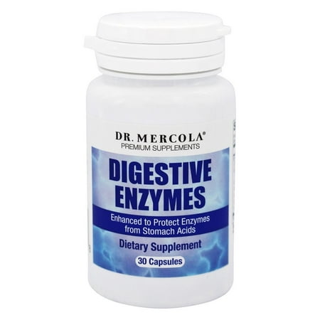 Dr. Mercola Produits Premium - enzymes digestives - 30 capsules
