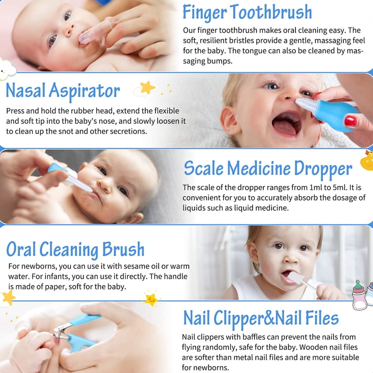 Byseng 21-in-1 Baby Grooming Kit with Electric Trimmer photo 5