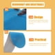 thumbnail image 5 of Plantillas de silicona para calzado, para caminar, senderismo, correr, deportes, amortiguación absorbente, masaje, plantillas de gel de silicona, talla M (40-42), 5 of 6