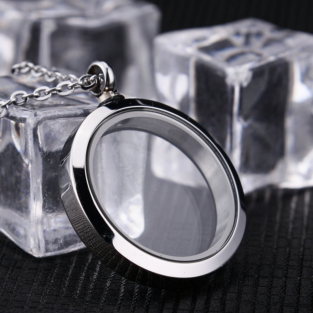 Anavia Anavia Round Clear See Through Ashes Container Holder