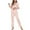 Rose Gold, variant on Odeerbi Women Pajama Sets Long Sleeves Sleepwear 2025 Fashion Print Home Wear Two-Piece Suit Pants Pajama Set Beige