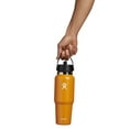 thumbnail image 3 of Botella de viaje Hydro Flask con pajita flexible de 32 onzas de ancho Fossil, 3 of 4