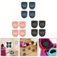 thumbnail image 2 of KDJ 4Pcs Silicone Replacement Stopper for 19/24/32/40 oz Water Bottles, Leak-Proof Anti-Spill Lid, Compatible with for Tritan Plastic Bottles, Black/Pink/Grey, 2 of 10