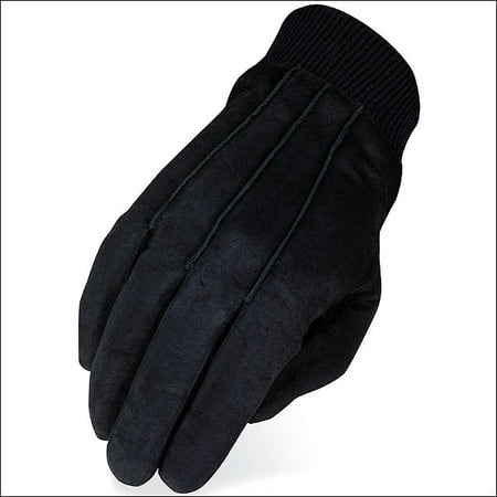 06 SIZE HERITAGE SUEDE LEATHER WINTER HORSE RIDING EQUESTRIAN GLOVE (Best Winter Horse Riding Gloves)