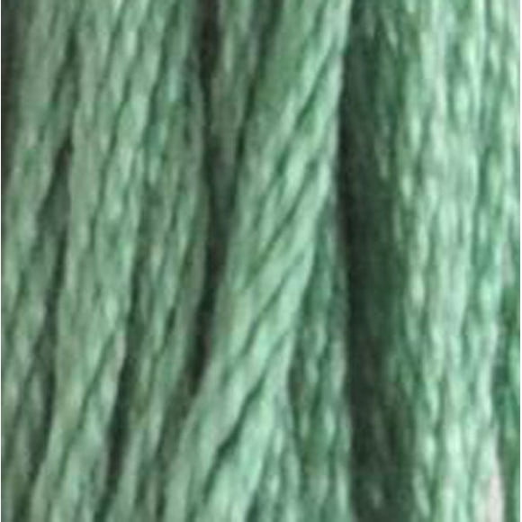 DOLLFUS-MIEG & Compagnie Green Embroidery Floss, 8.7 yd