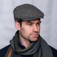 thumbnail image 5 of Irish Tweed Trinity Flat Cap, Light Gray, Medium, 5 of 6