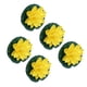 thumbnail image 5 of Matsuzay 5x flor de loto artificial para decoración interior/exterior Amarillo, 5 of 6