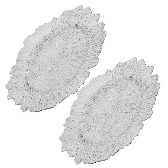 VERDANVERSE 2Ud Decorativo Vintage Plateado Plástico Para Eventos Y Recepciones Con Estilo Náutico Americano