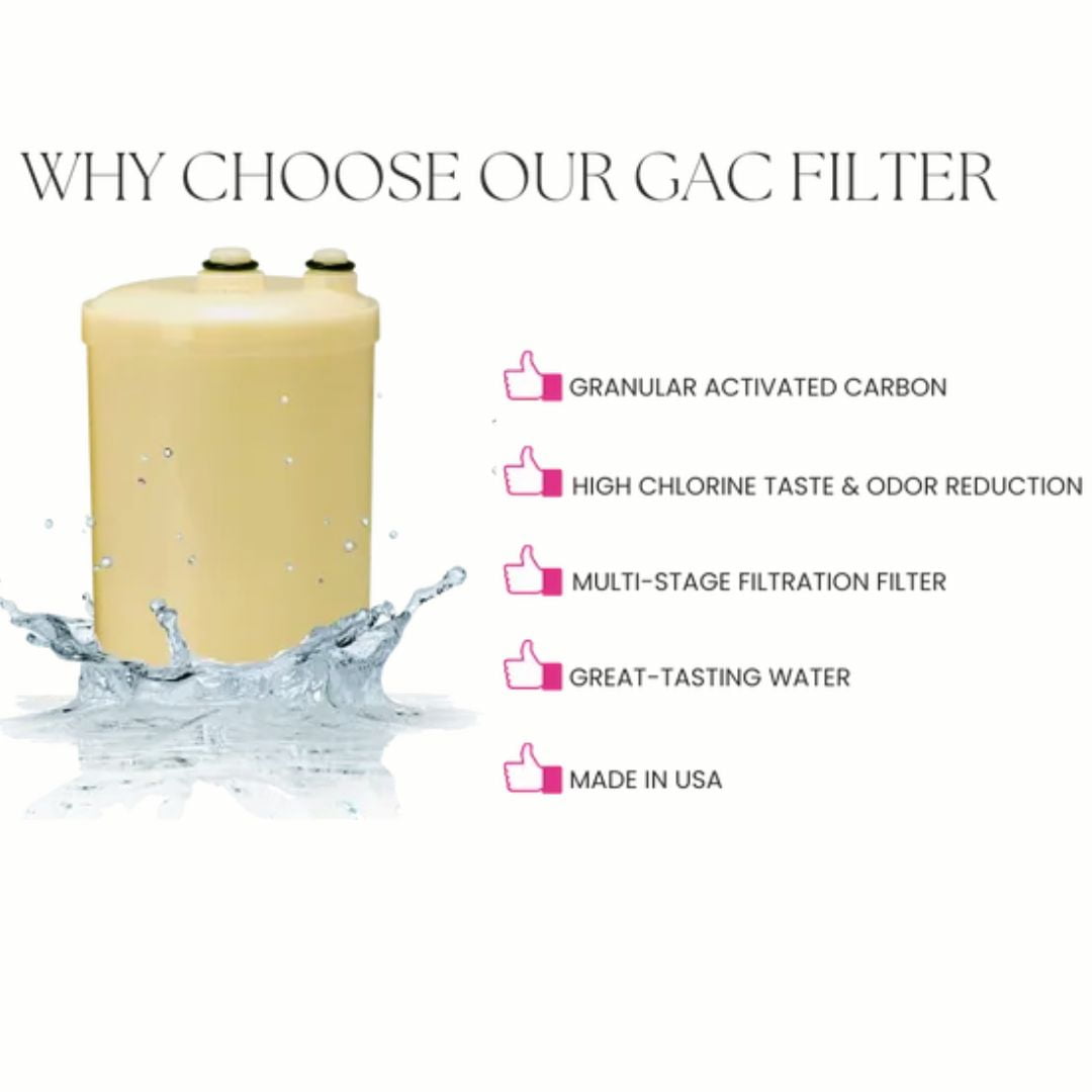 A2O Water Granular Activated Carbon, HG-N Type New Model Replacement Water Filters for Kangen Enagic SD-501
