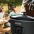 thumbnail image 6 of 7-Quart Slow Cooker with Locking Lid & Removable Stoneware Crock - 3 Heat Settings, Chalkboard Design + Easy-Clean Kitchen Essential for Family Meals, 6 of 6