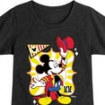 thumbnail image 3 of Disney - Birthday - Ring Master Mickey - Toddler & Youth Girls Short Sleeve Graphic T-Shirt, 3 of 5