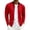 Red, variant on Men's Casual Lightweight Coat Long Sleeve Stand Collar Zipper Bomber Jacket Windbreaker for Fitness and Everyday Wear Red