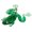 Green, variant on Soft PVC Fishing Lure with Hook, Lifelike Frog Shape and Colorful Body for Attracting Fish, Realistic Action in Water with Durable Single Hook, Essential Fishing Tackle for Outdoor Anglers