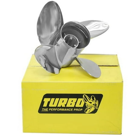 Turbo OSI Boat Propeller TOSI150024L4 | Suzuki LH 15 x 24P Stainless