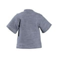 thumbnail image 3 of 1/12 Soldado Hip Hop Camiseta suelta Disfraz Figura de acción Cuerpo Muñecas Juguetes Tela Gris, 3 of 9