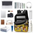 thumbnail image 3 of Big Mouth-theme Backpack, Campus style schoolbag Bookbag with Adjustable Shoulder Straps And Large Zip Compartment, Unisex Travel Bags., 3 of 6