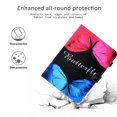thumbnail image 6 of iPad Pro 11 Case (2020 Released, 2nd Generation), Allytech PU Leather Slim Fit Drop Protection Auto Sleep Wake Kickstand Folio Cards Holder Wallet Case Cover for Apple iPad Pro 11 2020,Butterfly, 6 of 6