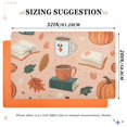 thumbnail image 6 of Yayeee Doormat for Indoor Entrance 32" x 20" Non Slippery Floor Rug, Pink Fall Coffee, 6 of 8