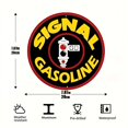 thumbnail image 2 of Placa Metal Vintage para Garaje Pintura Hierro Redonda Arte Pared Bar El 30x30cm, 2 of 9
