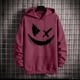 thumbnail image 5 of Sudadera con capucha para mujer, estampada, cuello redondo, manga larga, sudadera con capucha, camiseta, blusa, blusa de poliéster para hombre, 5 of 5