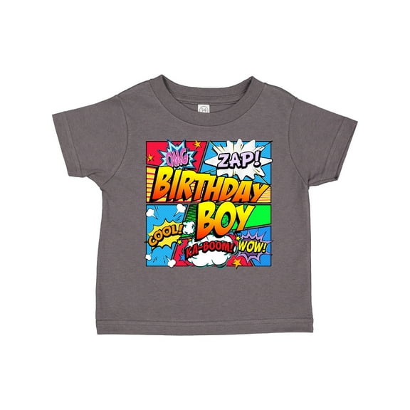 Inktastic Birthday Boy Comic Book Boys Toddler T-Shirt