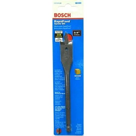BOSCH DSB1009 Spade Bit 3/4 In - Raptor Supplies rope